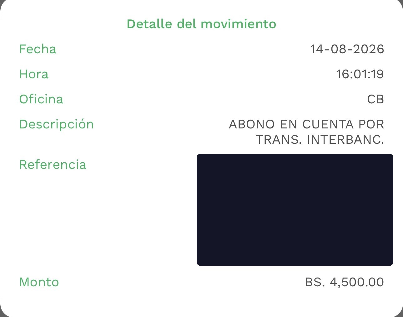 Comprobante Banco Ecofuturo