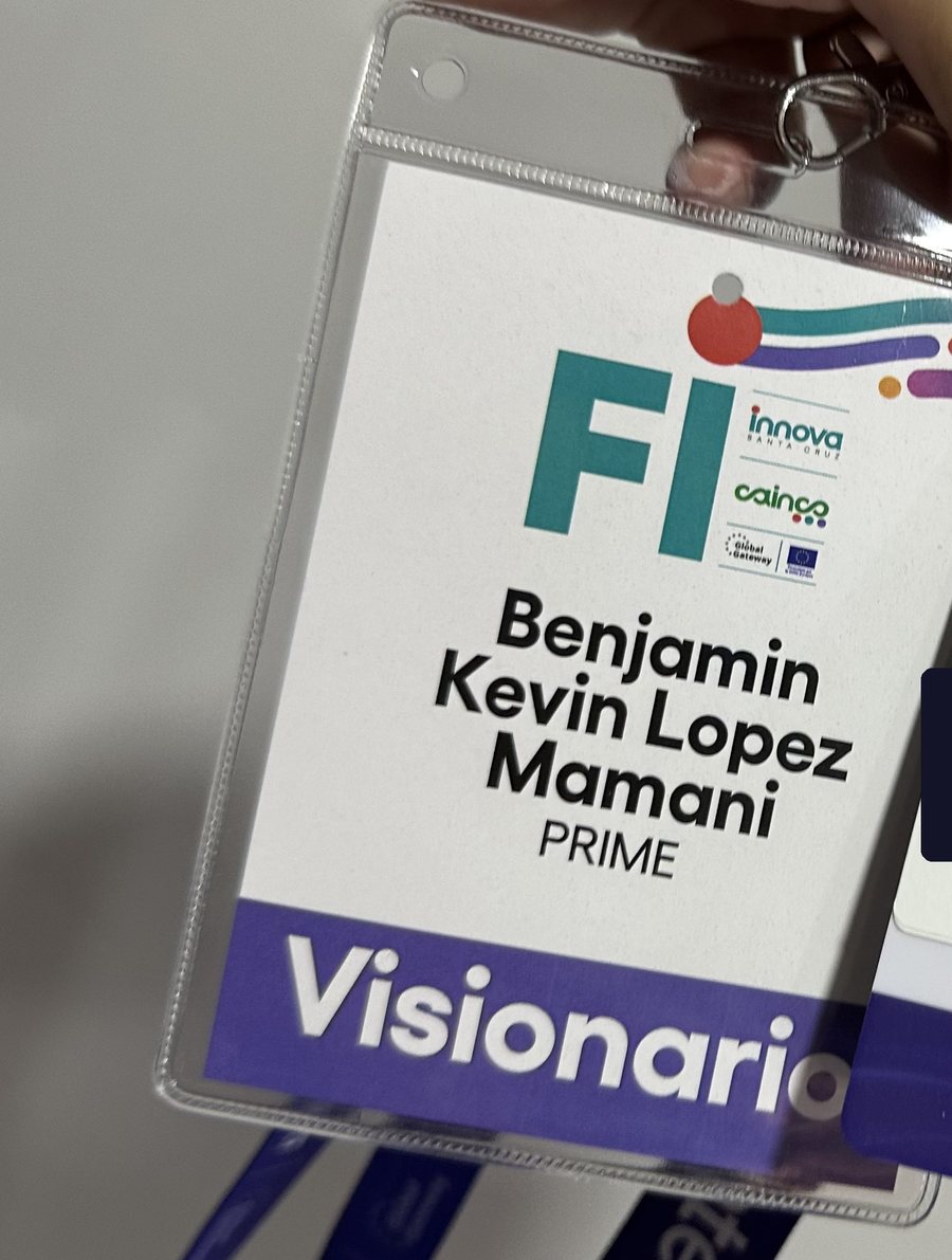 Credencial Feria Internacional · FI